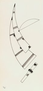 Zonder titel, nummer 7 door Wassily Kandinsky