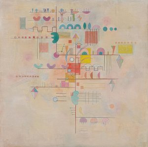 Zachte opgang door Wassily Kandinsky