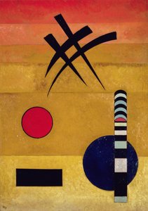 Zeichen Signe (Signaal). door Wassily Kandinsky