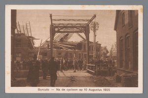 Borculo -- Na de cycloon op 10 augustus 1925 door Weenenk and Snel
