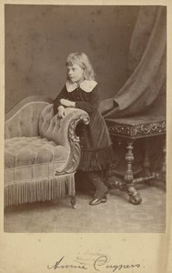 Portret van Annie Cuypers door Wegner and Mottu