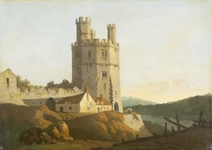 Caernarvon Kasteel, de Adelaarstoren