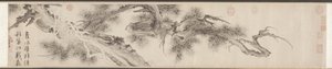 Oude Pijnboom door Wen Zhengming