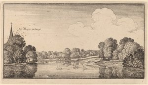 Albury door Wenceslaus Hollar