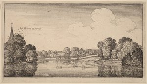 Albury door Wenceslaus Hollar