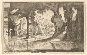 Amphitiatri Romani door Wenceslaus Hollar