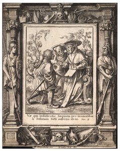 Kardinaal door Wenceslaus Hollar
