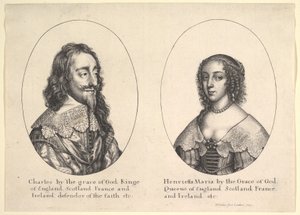 Karel I en Henrietta Maria