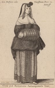 Ciuis aut Mercatoris Antuerpiensis Vxor
