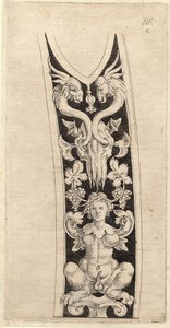 Ontwerp voor een schede, naar een tekening van Albrecht Durer door Wenceslaus Hollar