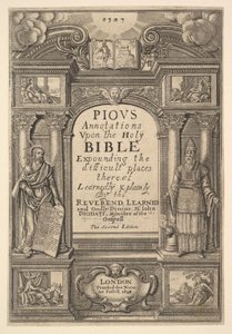 Diodati. Vrome Aantekeningen door Wenceslaus Hollar