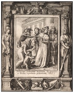 Hertog door Wenceslaus Hollar