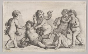 Vijf jongens en een satyr