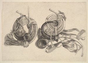 Vijf jachthoorns, 1625-77