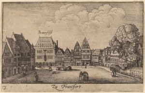 Frankfurt door Wenceslaus Hollar