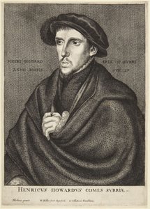 Henry Howard, graaf van Surrey door Wenceslaus Hollar