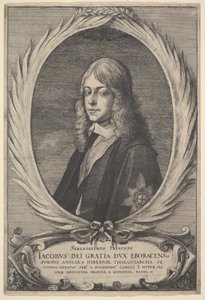 James, hertog van York door Wenceslaus Hollar