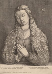 Katharine Furlegerin, 1646 door Wenceslaus Hollar