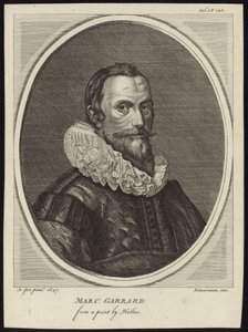 Marc Garrard door Wenceslaus Hollar