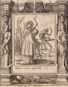 Oude Vrouw, 1651 door Wenceslaus Hollar