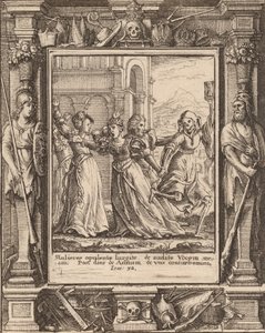 Koningin, 1651 door Wenceslaus Hollar