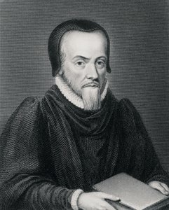 Richard Hooker (ca. 1554-1600), gegraveerd door Edward Finden door Wenceslaus Hollar
