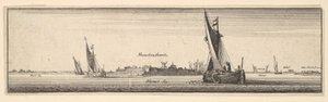 Schenkenschanz, 1642-1644 door Wenceslaus Hollar