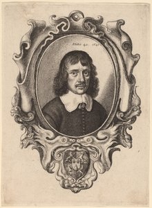 Zelfportret door Wenceslaus Hollar