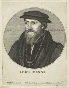 Sir Anthony Denny door Wenceslaus Hollar