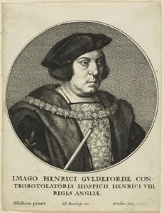 Sir Henry Guildford door Wenceslaus Hollar
