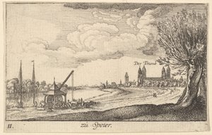 Speyer, 1635 door Wenceslaus Hollar