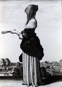 Zomer, 1644 door Wenceslaus Hollar