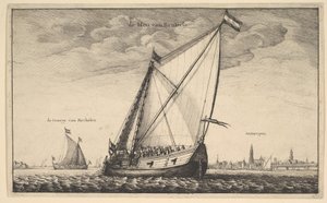 Het Brusselse Packet, 1625-77 door Wenceslaus Hollar