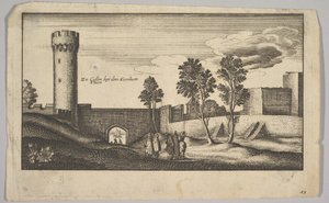 De Kuniberttoren bij Keulen kopie, 1625-77