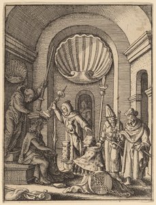 De bespotting door Wenceslaus Hollar