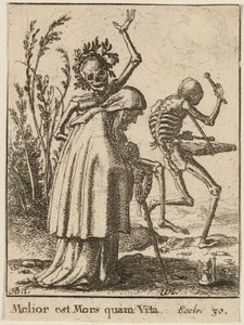 De oude vrouw en de dood