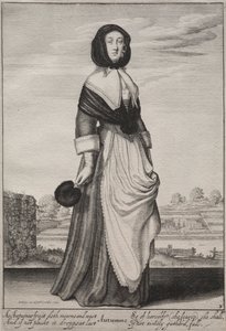 De Seizoenen: Herfst door Wenceslaus Hollar