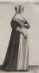 De verschillende gewoonten van Engelse vrouwen, van de adel tot de plattelandsvrouwen..., 1640