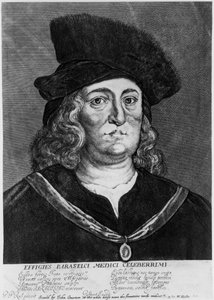 Theophrastus Bombastus von Hohenheim Paracelsus, Zwitserse alchemist en arts, 16e eeuw