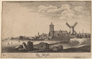Wesel door Wenceslaus Hollar