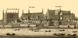 Westminster in 1640, 1881 door Wenceslaus Hollar