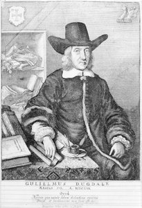 William Dugdale, 1656 door Wenceslaus Hollar