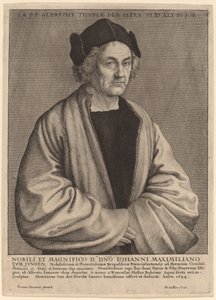 Vader van Albrecht Dürer door Wenceslaus Hollar after Albrecht Dürer