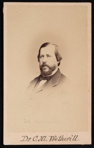 Portret van Dr. Charles Mayer Wetherill door Wenderoth and Taylor