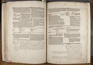 Fol 58 verso 59 recto, Fasciculus Temporum door Werner Rolevinck