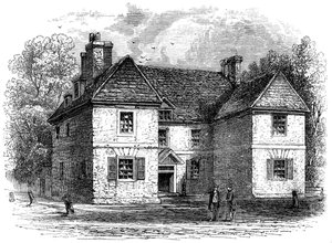 William Penns Huis, Philadelphia, Pennsylvania, eind 17e-begin 18e eeuw ca. 1880