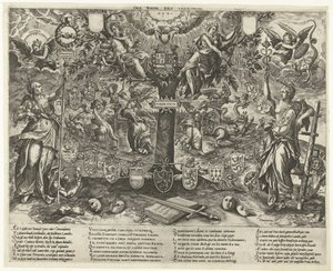 De Boom van het Verbond, 1578 door Wierix