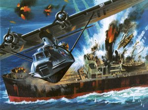 Geconsolideerde PBY Catalina door Wilf (20th century) Hardy