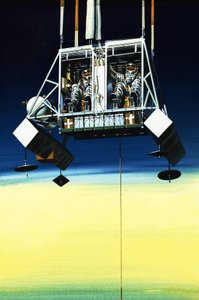 Mannen en Machines: Vlucht naar de rand van de ruimte door Wilf (20th century) Hardy