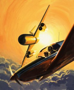 Veiligheid in de lucht door Wilf (20th century) Hardy